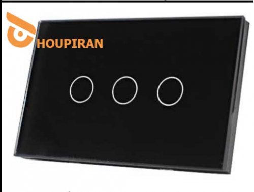 3gang 2way touch switch ,1000Wgang,2000w total