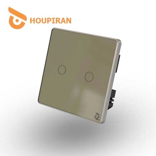 2-Gang-Wireless-Touch-Switch-(Golden)