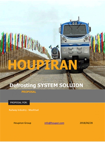 یخ زدایی تقاطع و سوزن مسیر های تردد قطار