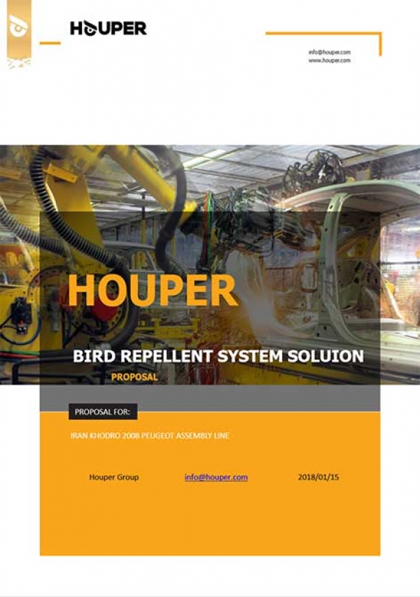 BIRD REPELLENT SYSTEM SOLUION